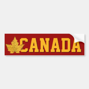 Adesivo Para Carro Etiquetas da lembrança de Canadá do autocolante