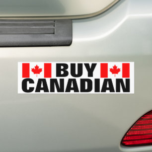 Adesivo Para Carro Etiquetas para para-choques de automóveis canadian