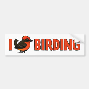 Adesivo Para Carro Eu adoro Birding VEFL