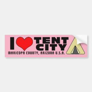 Adesivo Para Carro Eu amo a arizona AZ de Maricopa County da cidade