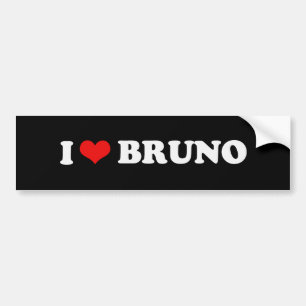 ADESIVO PARA CARRO EU AMO BRUNO