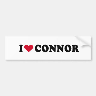 ADESIVO PARA CARRO EU AMO CONNOR