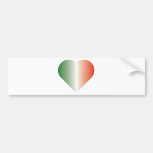 Adesivo Para Carro Eu amo Italia