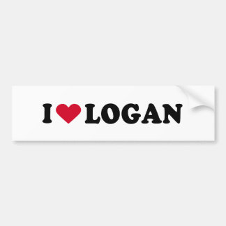 ADESIVO PARA CARRO EU AMO LOGAN