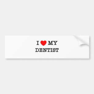 Adesivo Para Carro Eu amo meu DENTISTA