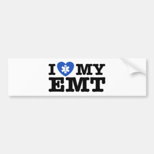 Adesivo Para Carro Eu amo meu EMT