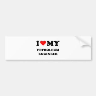 Adesivo Para Carro Eu amo meu engenheiro do petróleo