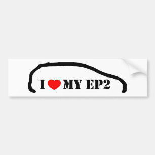 Adesivo Para Carro Eu amo meu EP2