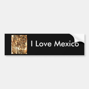 Adesivo Para Carro Eu amo México