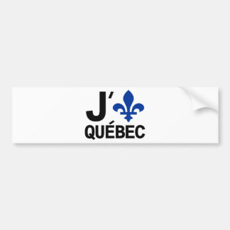Adesivo Para Carro Eu amo Quebeque
