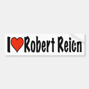 Adesivo Para Carro Eu amo Robert Reich