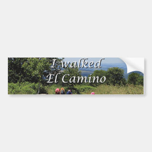 Adesivo Para Carro Eu andei EL Camino, espanha (o subtítulo)