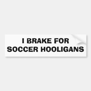 Adesivo Para Carro Eu Braço Para Hooligans De Futebol
