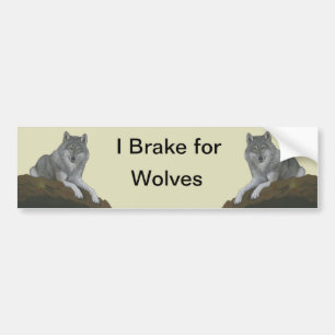 Adesivo Para Carro Eu Braço para Lobos