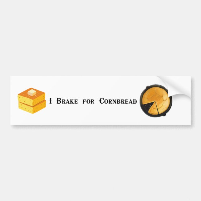 Adesivo Para Carro Eu Brake para o Corncake (Frente)