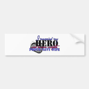 ADESIVO PARA CARRO EU CASEI MEU MARINHO DO HERÓI