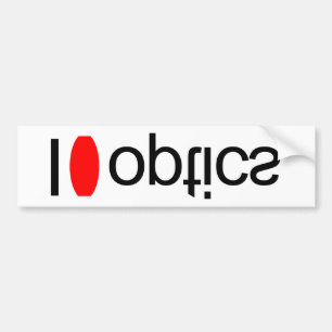 Adesivo Para Carro Eu coração óptica