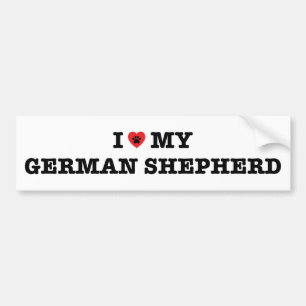 Adesivo Para Carro Eu Corto O Meu German shepherd