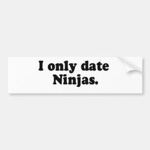 ADESIVO PARA CARRO EU DATO SOMENTE NINJAS