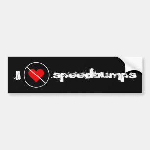 Adesivo Para Carro Eu deio speedbumps