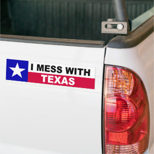 ADESIVO PARA CARRO EU DOU COM TEXAS