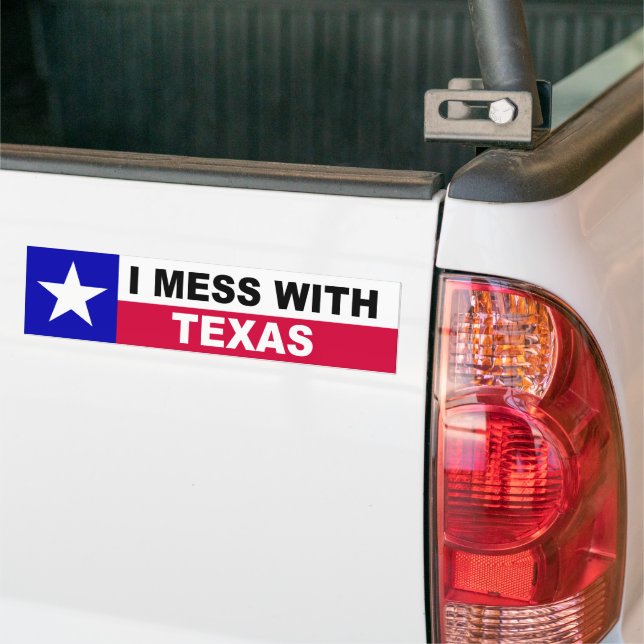 ADESIVO PARA CARRO EU DOU COM TEXAS (No caminhão)