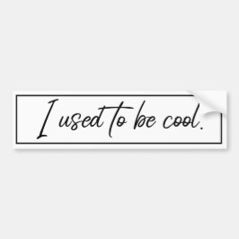 Adesivo Para Carro Eu era legal