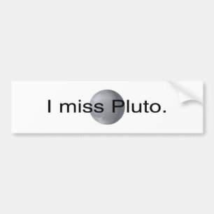 Adesivo Para Carro Eu falto pluto
