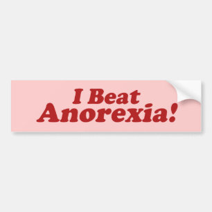 Adesivo Para Carro Eu Ganhei Anorexia!