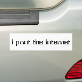 Adesivo Para Carro Eu impressão a Internet