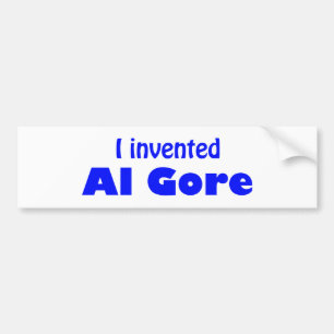 Adesivo Para Carro Eu inventei Al Gore