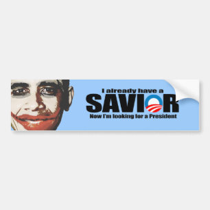 Adesivo Para Carro Eu já tenho um salvador 2
