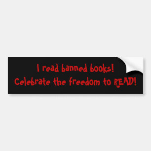 Adesivo Para Carro Eu leio livros proibidos!