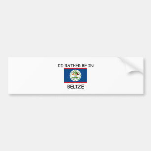Adesivo Para Carro Eu preferencialmente estaria em Belize