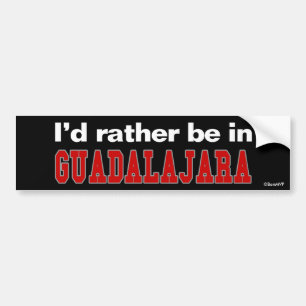 Adesivo Para Carro Eu preferencialmente estaria em Guadalajara