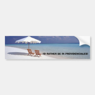 Adesivo Para Carro Eu PREFERENCIALMENTE ESTARIA EM PROVIDENCIALES!