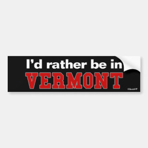 Adesivo Para Carro Eu preferencialmente estaria em Vermont
