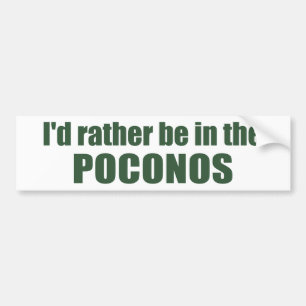 Adesivo Para Carro Eu Preferencialmente Nos Poconos