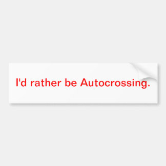 Adesivo Para Carro Eu preferencialmente seria Autocrossing.