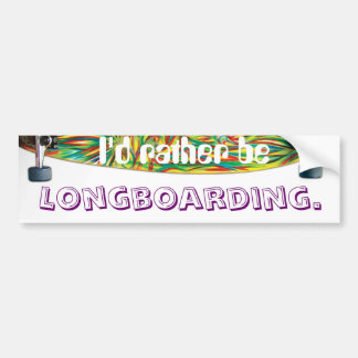 Adesivo Para Carro Eu preferencialmente seria, longboarding