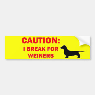 Adesivo Para Carro Eu Quebro Para Os Weiners