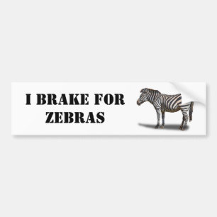 ADESIVO PARA CARRO EU QUEBRO PARA ZEBRAS