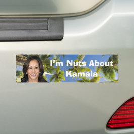 Adesivo Para Carro Eu sou Loucos sobre Kamala