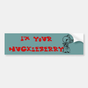 Adesivo Para Carro Eu sou SEU HUCKLEBERRY