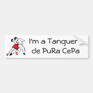 Adesivo Para Carro Eu sou um Tanguero de Pura Cefa