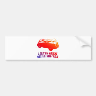 Adesivo Para Carro Eu Tenho Doces, Entre Na Van