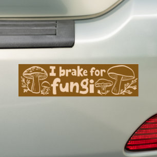 Adesivo Para Carro EU TRAGO PELA FUNGI Cute Mushroom Forjando Naturez