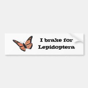 Adesivo Para Carro Eu travo para Lepidoptera