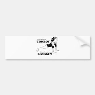 ADESIVO PARA CARRO EU USEI-ME PARA SER UM TOMBOY
