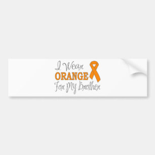 Adesivo Para Carro Eu visto a laranja para meu irmão (a fita